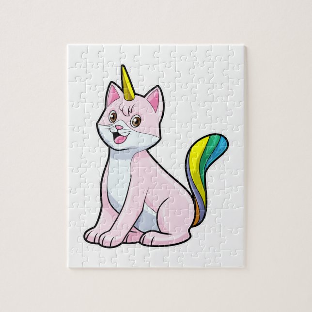 Cat Unicorn Pussel (Vertikal)