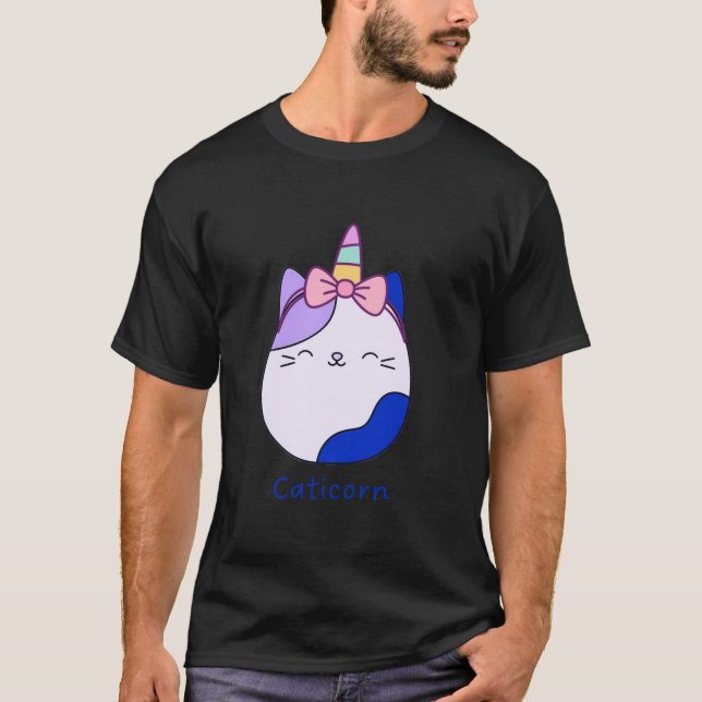 Cat Unicorn Squad Mjukisdjur plush Mall T Shirt (Framsida)