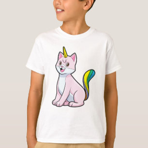 Cat Unicorn T Shirt