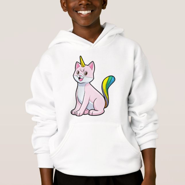 Cat Unicorn T Shirt (Framsida)