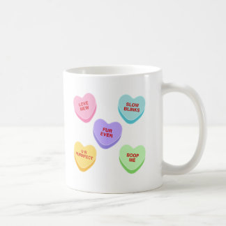 Cat Valentine Candy Hearts Mugg