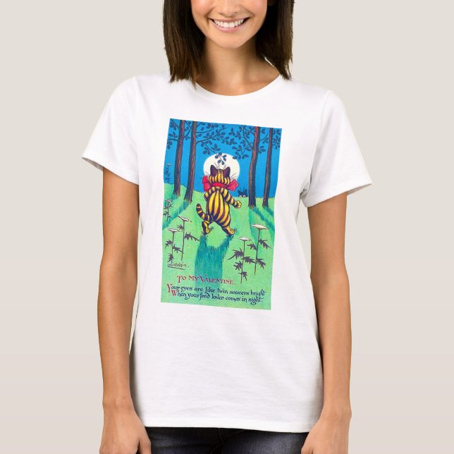 Cat Valentine, Louis Wain T Shirt (Framsida)