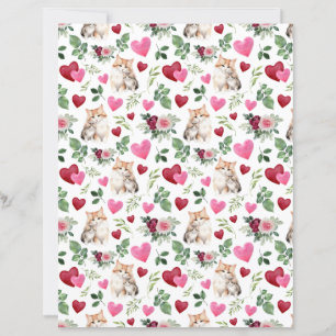 Cat Valentine Scrapbookpapper