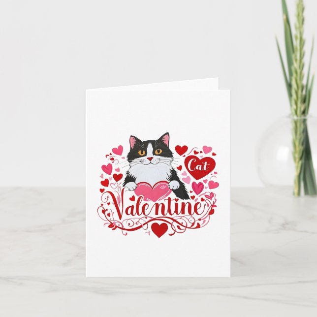 Cat Valentine Tack Kort (Framsida)