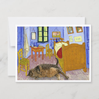 Cat Van Gough Vykort