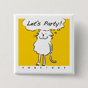 Cat vill ha en party! knapp