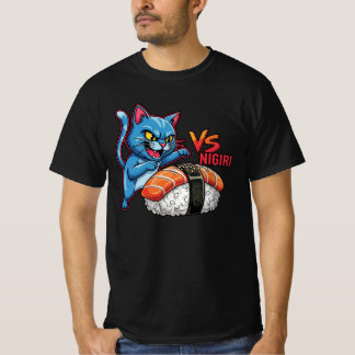 Cat vs Nigiri T Shirt