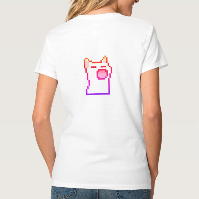 Cat w t shirt (Baksida)