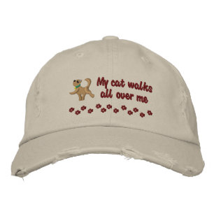 Cat Walk Broderad Keps