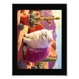Cat Wall Art Decor Fototryck