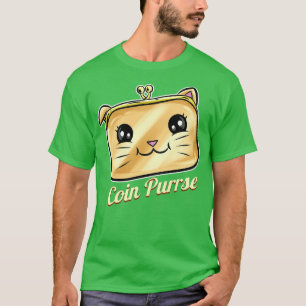 Cat Wallet Coin Purrsday T Shirt
