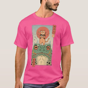 Cat Warrior och Big Frog T Shirt