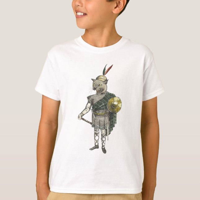 Cat Warrior Tee (Framsida)