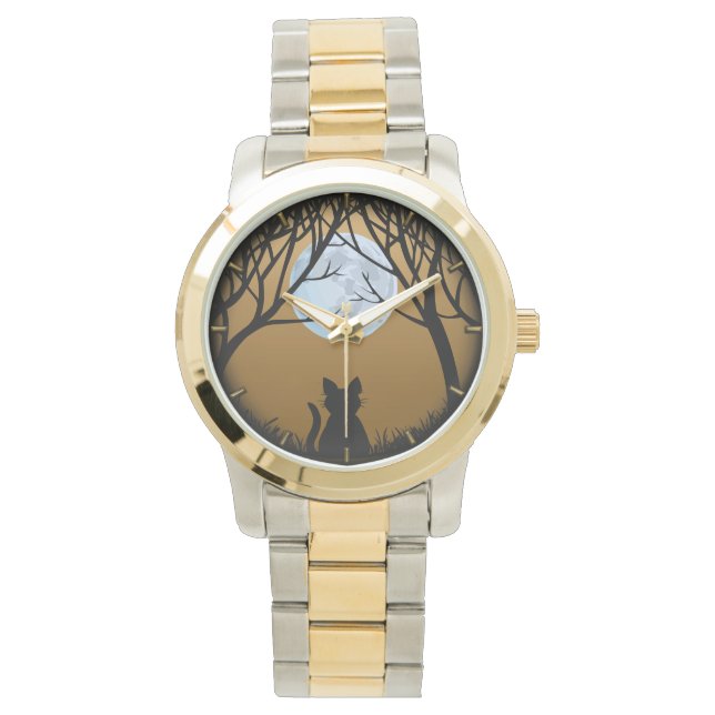 Cat Watch Cute Tjock Cat Wrist Watches Cat Jewerly Armbandsur (Framsida)
