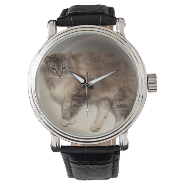 Cat Watches Armbandsur (Framsida)