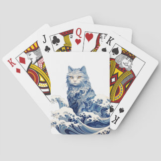 Cat Wave av Kanagawa Casinokort