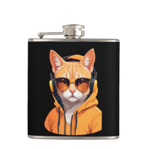 Cat Wearing Hoodie Funny Coola Animal Character Ar Fickplunta