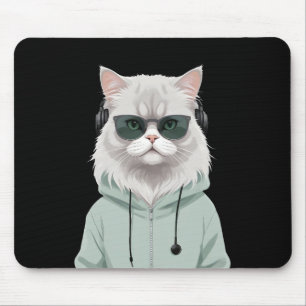 Cat Wearing Hoodie Funny Coola Animal Character Ar Musmatta