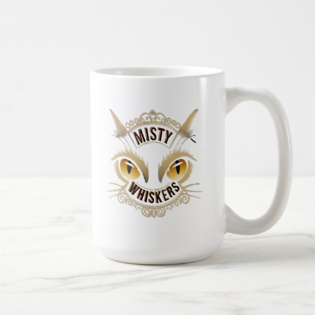 Cat whiskers kaffemugg (Höger)