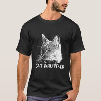 Cat Whisperer Cat Person Cat Lover Gift T Shirt