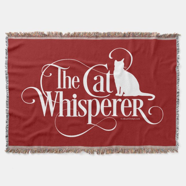 Cat Whisperer Filt (Framsidan)