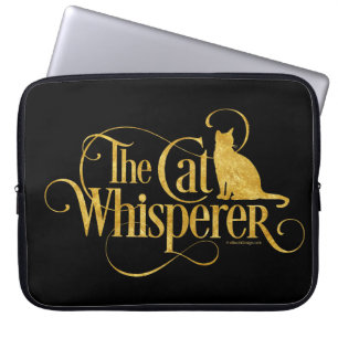 Cat Whisperer Laptop Fodral