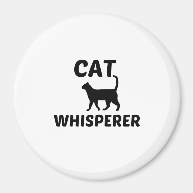 CAT WHISPERER MAGNET (Framsidan)