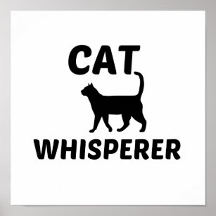 CAT WHISPERER POSTER