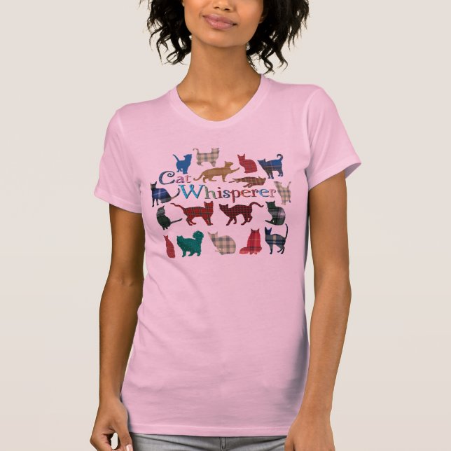 Cat Whisperer T-Shirt (Framsida)