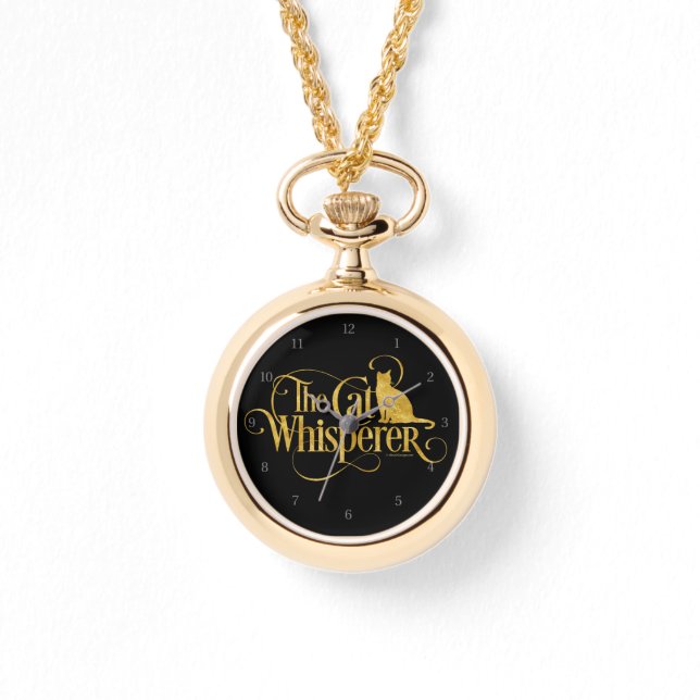 Cat Whisperer Watch Armbandsur (Framsida)