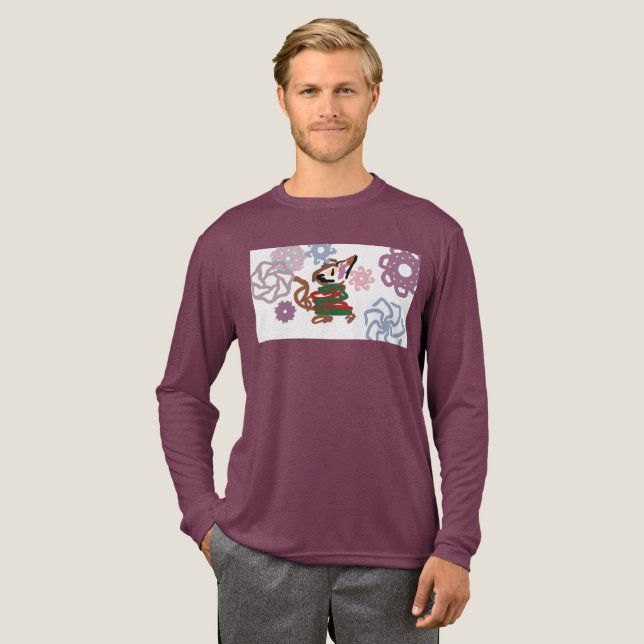 Cat winter  t shirt (Hel framsida)