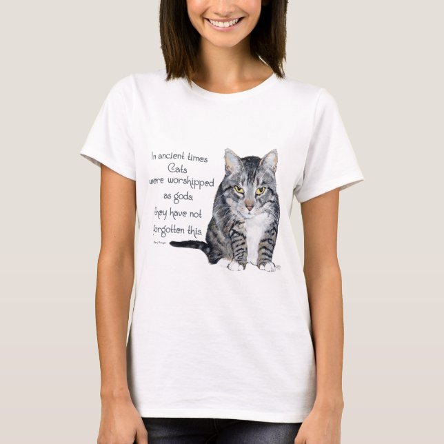 Cat Wisdom - i antikens tider var katter Tröja (Framsida)
