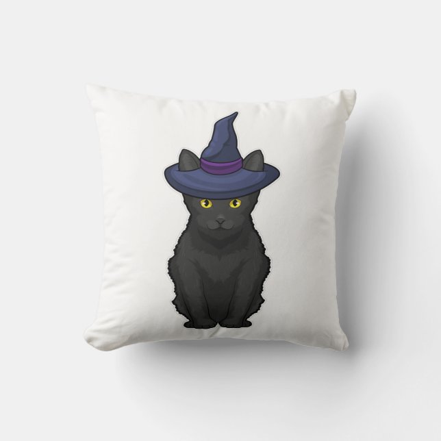 Cat Witch Kudde (Framsida)