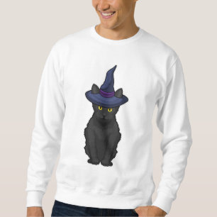 Cat Witch Lång Ärmad Tröja