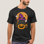 Cat Witch Pumpkin Halloween Costume Girls Kids Tod T Shirt<br><div class="desc">Denna premieartikel ligger så nära perfekten som möjligt. Den är optimerad för alla typer av utskrifter och kommer snabbt att bli din favoritprodukt. Mjuk,  bekväm och varaktig,  detta är ett klart måste- och</div>