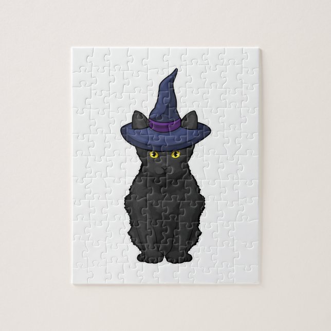 Cat Witch Pussel (Vertikal)