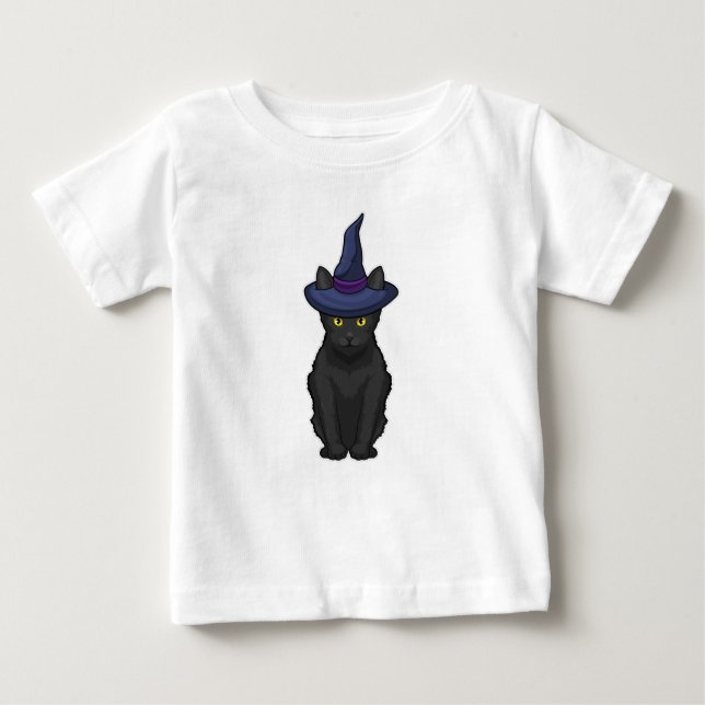 Cat Witch T Shirt (Framsida)