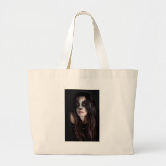 Cat Woman Art Work Jumbo Tygkasse