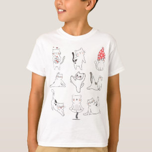 Cat Yoga T Shirt