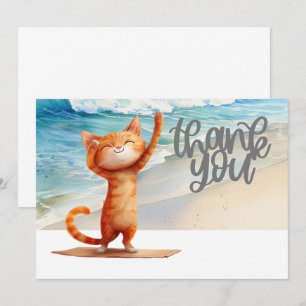Cat Yoga (tack för att du har fått ett kort för ka