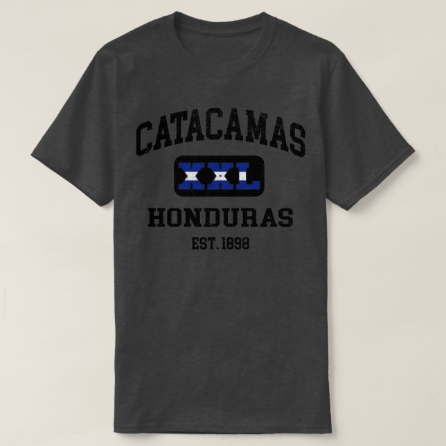 Catacamas Honduras XXL Athletic design T Shirt (Design framsida)