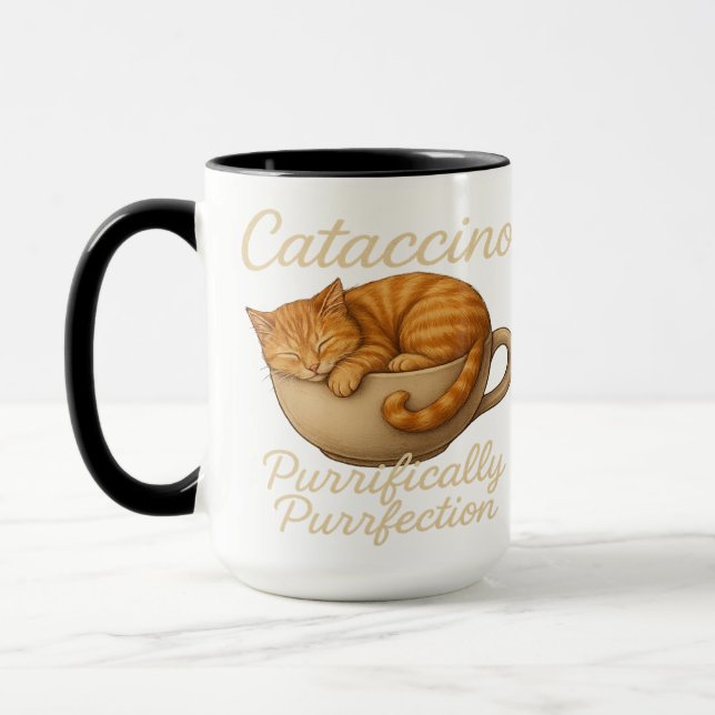 Cataccino™ - Särskilt skyddsutgåva Mugg (Vänster)