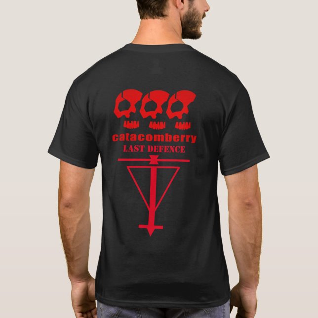 Catacomberry Last Defence T Shirt (Baksida)