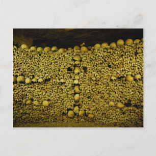 Catacombs of Paris Vykort