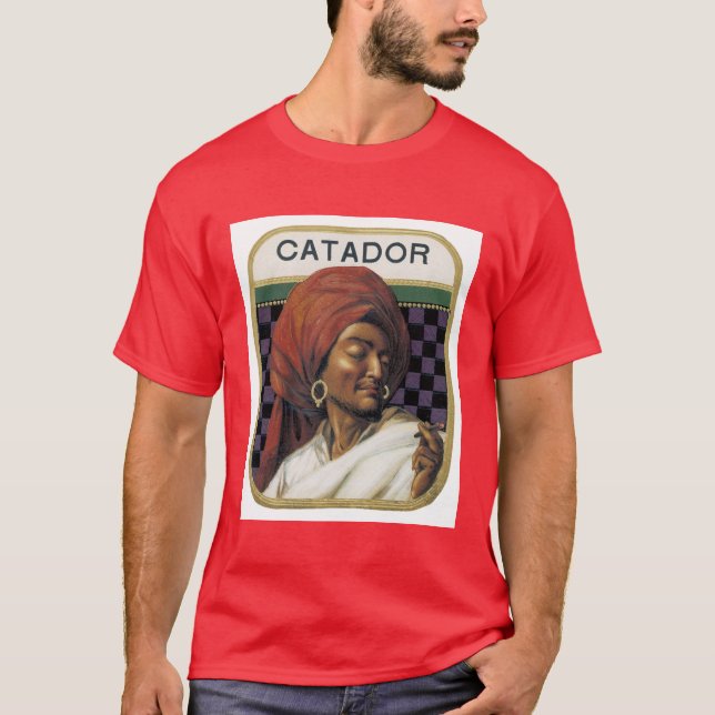 Catador cigarrannonsering t-shirt (Framsida)