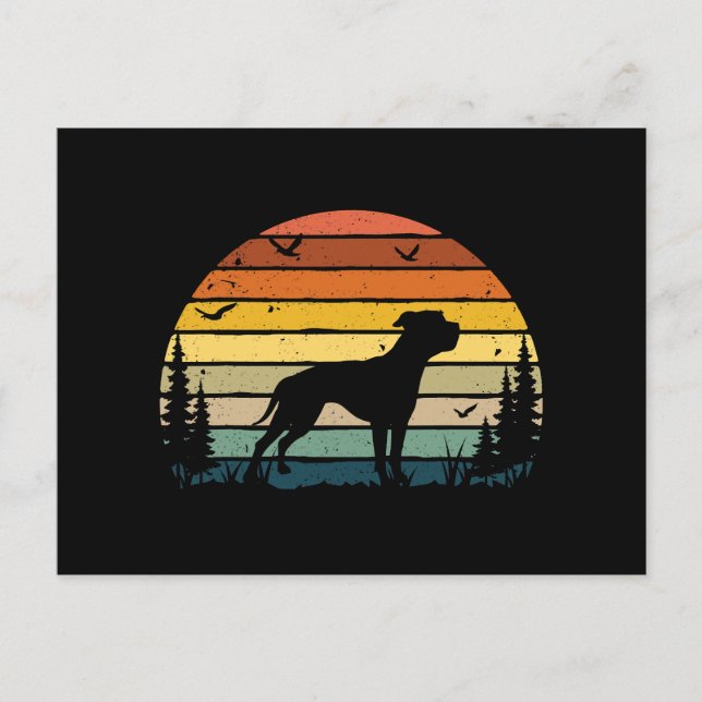 Catahoula Bulldog Life Better Mamma Pappa Hund Helg Vykort (Framsida)