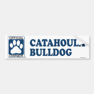 Catahoula bulldoggblått bildekal