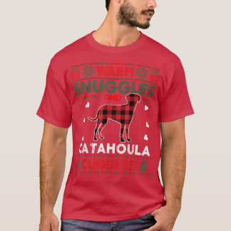 Catahoula Dog Lover Family Pajama Dog Ugly Christm T Shirt
