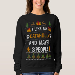 Catahoula hundägare  Hund ful jultröja T Shirt