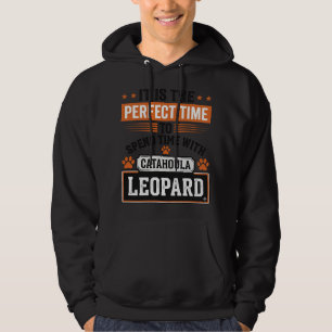 Catahoula Leopard Dog Vintage Time Shirt Design_1 Hoodie